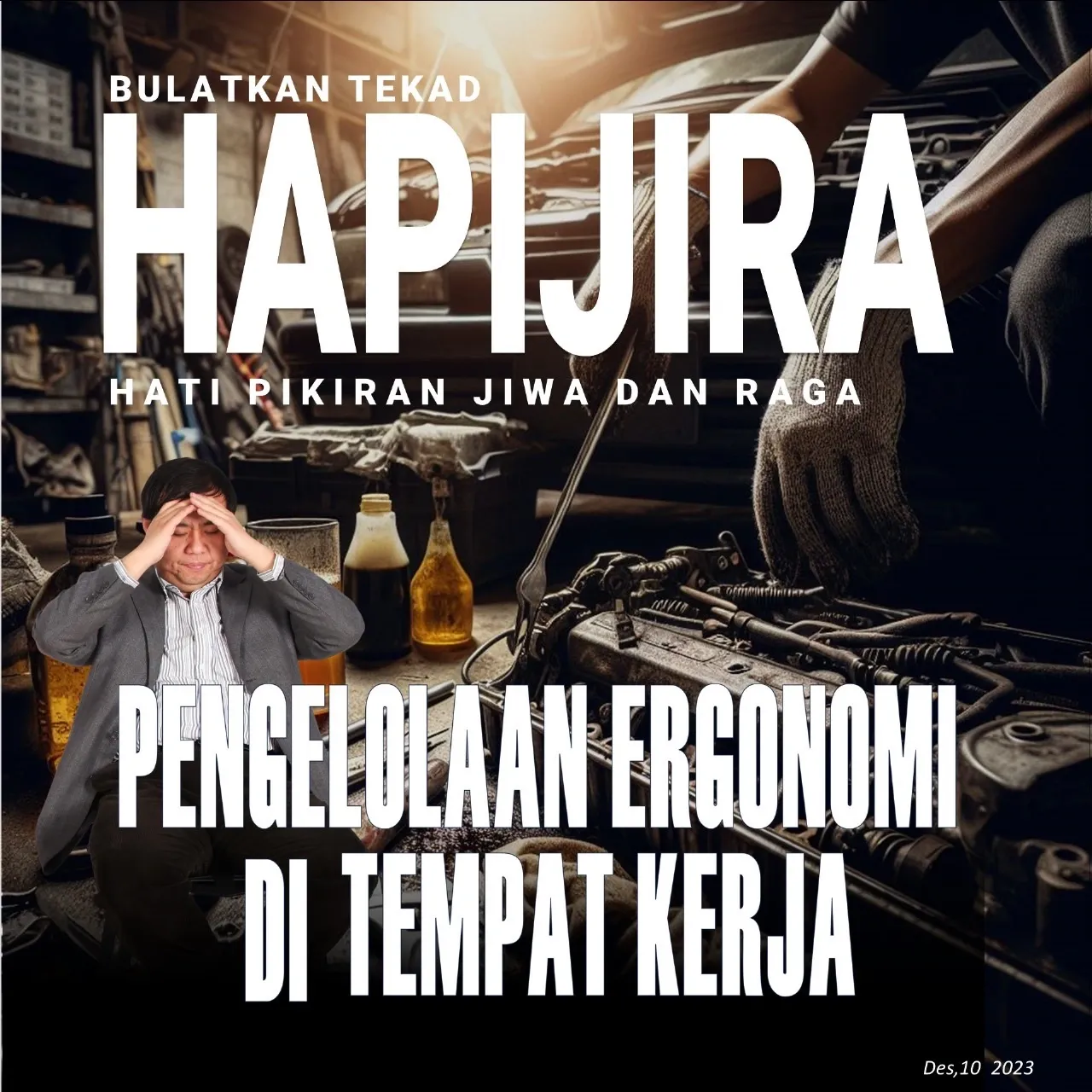HAPIJIRA : Pengelolaan Ergonomi di Tempat Kerja HAPIJIRA