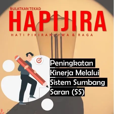 HAPIJIRA : Peningkatan Kinerja Melalui Sistem Sumbang Saran (SS) GAPIJIRA