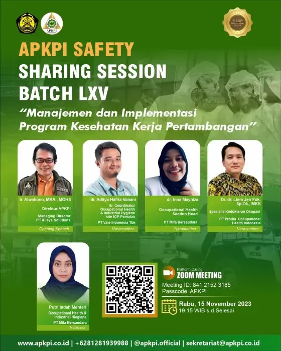 HAPIJIRA : Manajemen Kesehatan Kerja Dalam Industri Pertambangan HAPIJIRA