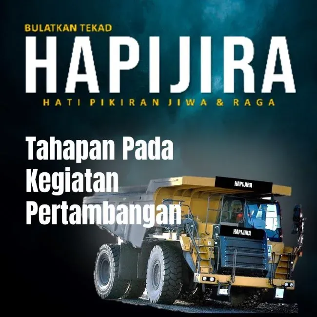 Tahapan Pada Kegiatan Pertambangan