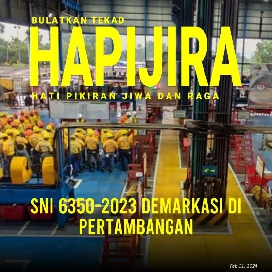 HAPIJIRA : SNI 6350-2023 Demarkasi Di Pertambangan